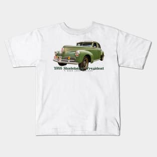 1941 Studebaker President 4 Door Land Cruiser Kids T-Shirt